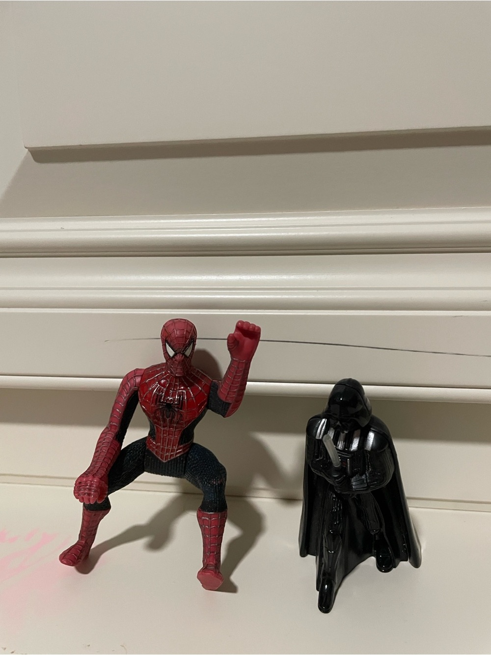 Spider-Man and Darth Vader Action Figures